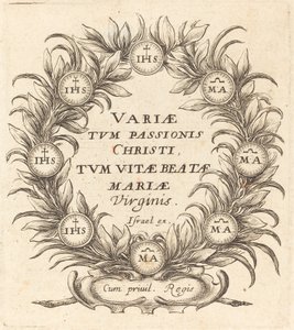 Frontispice pour "Les Mystères de la Passion" de Callot