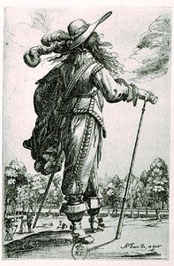 Illustration de costume masculin - Abraham Bosse