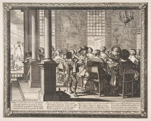 Le Banquet pour le retour du fils prodigue, ca. 1636