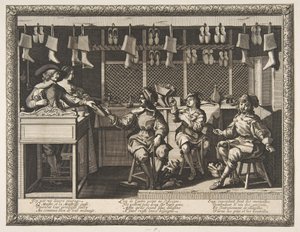 Le cordonnier - Abraham Bosse