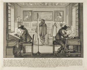 Le graveur et l
