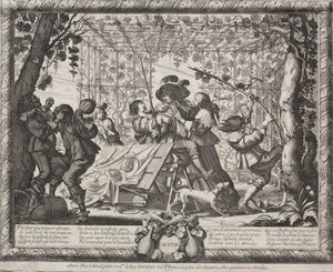 Les quatre saisons : Automne - Abraham Bosse