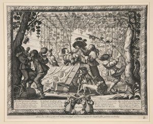 Les quatre saisons : Automne - Abraham Bosse