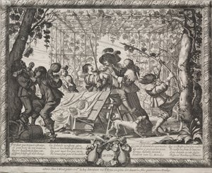Les Quatre Saisons : Automne, 1635 - Abraham Bosse