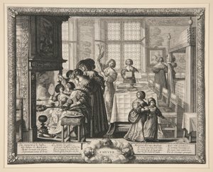 Les Quatre Saisons : Hiver - Abraham Bosse