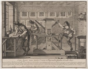 Les imprimeurs en taille-douce - Abraham Bosse