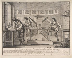 Les Imprimeurs en taille-douce - Abraham Bosse