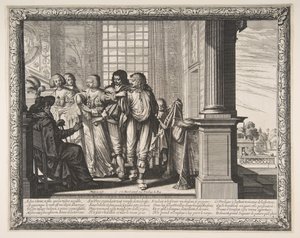Le Fils prodigue change de vêtements, vers 1636 - Abraham Bosse