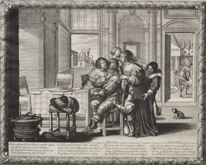 Le Fils prodigue : Vie dissolue, 1635