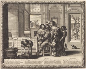 Le fils prodigue dans une maison de mauvaise réputation