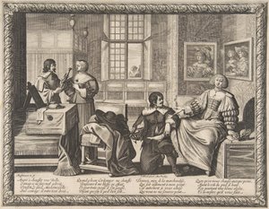 Le Cordonnier, 1632-33 - Abraham Bosse