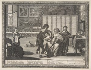 Le Chirurgien La Saignée - Abraham Bosse