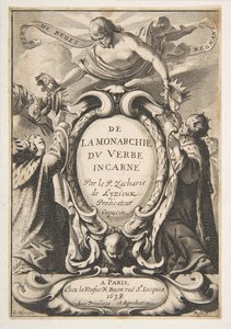 Page de titre : De la Monarchie du Verbe incarné - Abraham Bosse