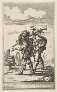 Deux maraudeurs, milieu à fin du XVIIe siècle