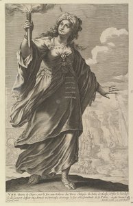 Une Dame de Chypre, 1647 - Abraham Bosse