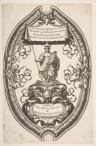 Vertu: Athéna, 1637 - Abraham Bosse