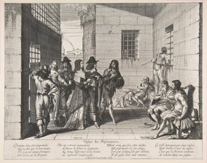 Visiter les prisonniers - Abraham Bosse