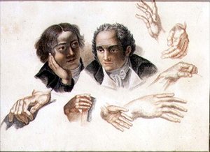 Études de Deux Têtes et Mains d