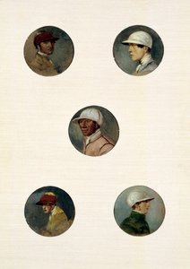 Études de jockeys - Abraham Cooper