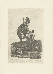 Cavalier à cheval