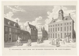 Hôtel de ville de Leeuwarden - Abraham Jacobsz. Hulk