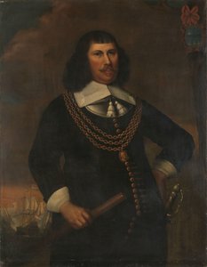 Pieter Florisz (ca. 1605-58), vice-amiral du district nord - Abraham Liedts (copy after)