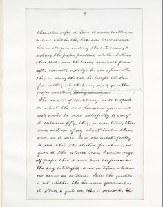 Manuscrit autographe du dernier discours de Lincoln en tant que président, prononcé à Washington, D.C., depuis la fenêtre de la Maison Blanche le soir du 11 avril - Abraham Lincoln