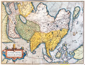 Asie - Abraham Ortelius