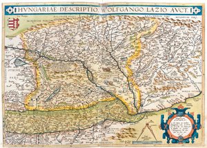Autriche, Slovénie, Bosnie-Herzégovine, Serbie, Roumanie, République tchèque, Slovaquie, Hongrie, Ukraine occidentale - Abraham Ortelius