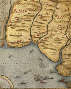 Port de Palos en Andalousie, du Theatrum Orbis Terrarum