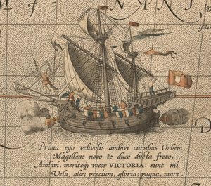 La Victoria, une caraque espagnole, navire de l