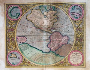 Carte du monde par Abraham Ortelius (1527-1598) - Abraham Ortelius
