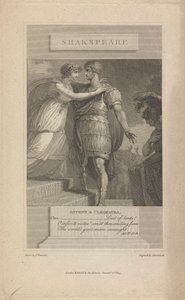 Antoine et Cléopâtre Acte IV Sc. 8 - Abraham Raimbach
