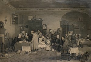 Le jour du loyer - Abraham Raimbach