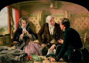 Première classe - La Rencontre, vers 1854