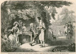 Orfèvre à la White Conduit House, Islington, Londres - Abraham Solomon