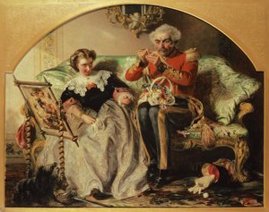 Le lion amoureux - Abraham Solomon