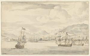 Vue de Smyrne (Izmir) - Abraham Storck