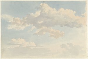 Nuages contre ciel bleu - Abraham Teerlink