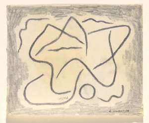 Lignes rythmiques : Abstraction - Abraham Walkowitz
