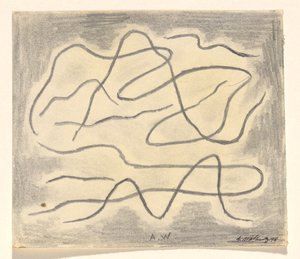 Lignes rythmiques : Abstraction de danse - Abraham Walkowitz
