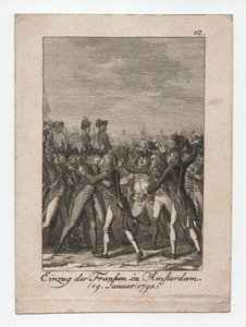 Entrée des Francs à Amsterdam - Abraham Wolfgang Küffner