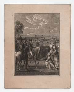 Napoléon en Égypte, vers 1795 (gravure) - Abraham Wolfgang Küffner