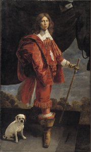Ulrik Christian Gyldenløve (1630-1658), fils de Christian IV et Vibeke Kruse - Abraham Wuchters