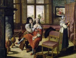 Les cinq sens - Le toucher - Abraham Bosse