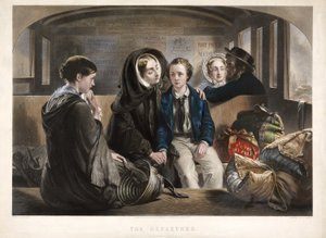 Le Départ (Seconde Classe), pub. 1857 - Abraham after Solomon