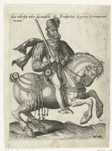 Commandant cavalier allemand