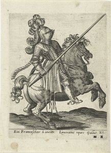 Lancier français - Abraham de Bruyn (attributed to)