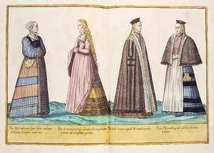 Costumes du XVIe siècle de 