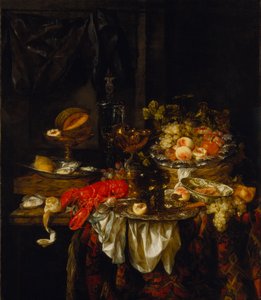 Nature morte de banquet